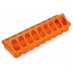 Mangeoire lineaire au sol, volailles, 30 cm 