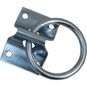 hitching ring with plate