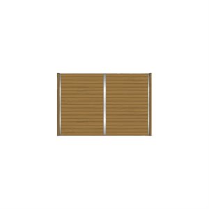 Standard solid (without grills) partition (10'-12')